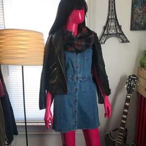 Fitted Zara Trafaluc Collection Jean Dress